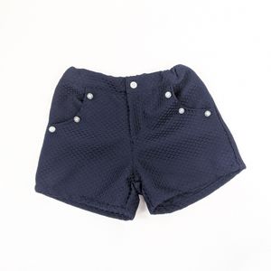 Periwinkle girl's navy blue school uniform shorts